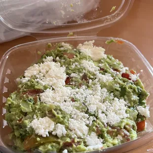 two containers of food