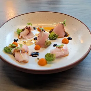 Hamachi Crudo