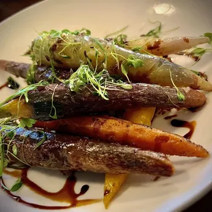 Coffee roasted carrots YUM!