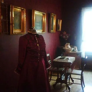 Cool historic exhibits from the Morton family's era