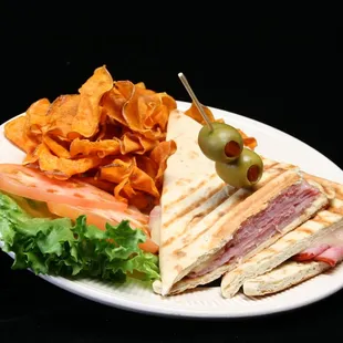 Grilled Reuben with House Made chips