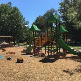 New playground equipment