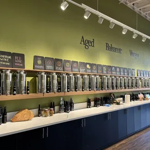 Balsamic vinegar section