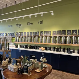 Olive oil section