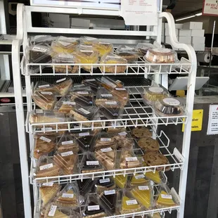 a display of fresh bakes