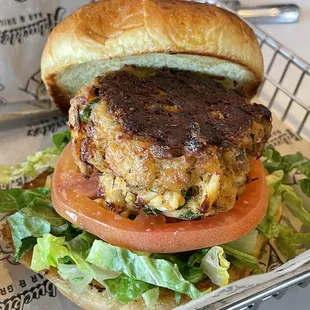 Crab Cake Sandwich