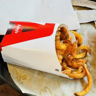 Curly fries are the best