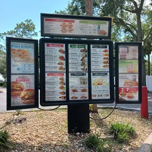 Menu board