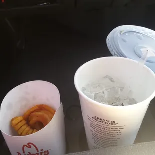 So much ice!! So little fries :(