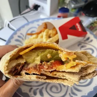 How bites does it take till you get to the chicken this is several bites in and No goddamn chicken!!!