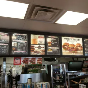 Menu board as of 7/23/2017.