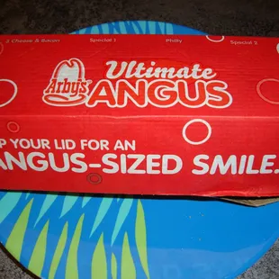 a box of an angel's sized smile