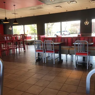 The newly remodeled location.  Very, very clean and spacious!