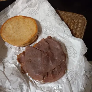 Not what I 9rdered at all.   I ordered a rueban and this is what I got