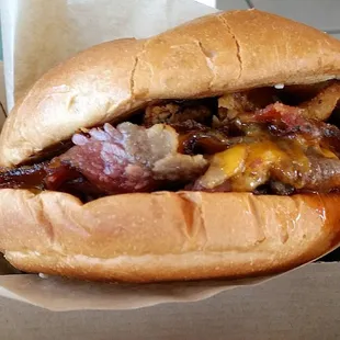 BBQ bourbon brisket