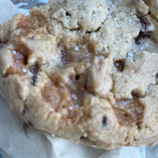 Salted Chocolate Chip Caramel Cookie