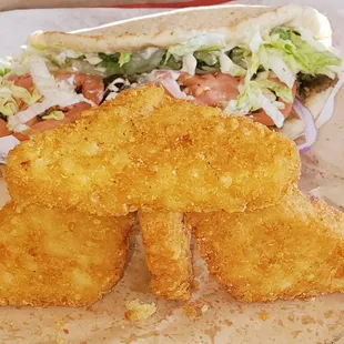 Potato Cake Sculpture