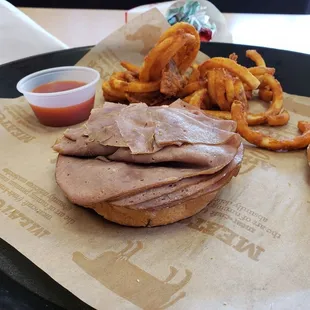 Supposedly the classic sandwich.