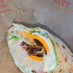 Roast Turkey Ranch &amp; Bacon Wrap