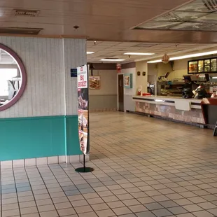 Front counter from main entrance.