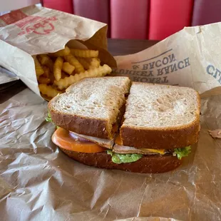 New crinkle fries. I never did like the other fries they had before.