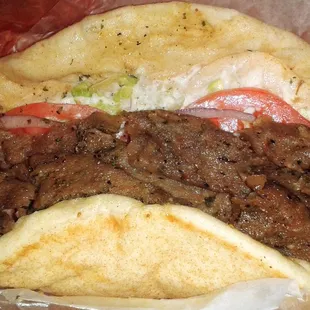 pretty darn good Gyro