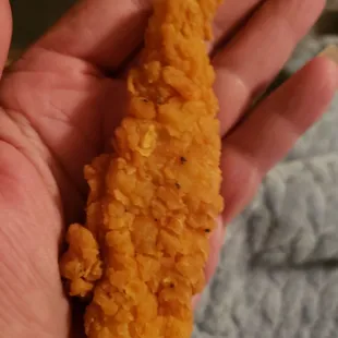 Don&apos;t know if this is storewide, but the tenders are shrinking. Thanks inflation!
