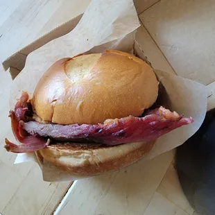 Smokehouse Brisket sandwich