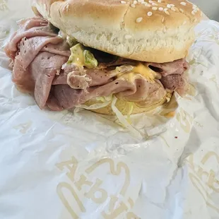 Jalapeno Roast Beef Slider
