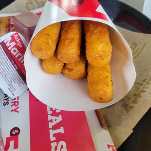 Mozzarella Sticks are better here than many Italian restaurants!