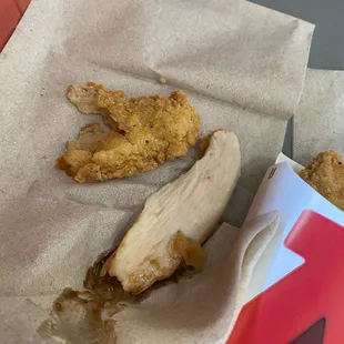 My chicken tender