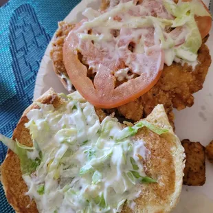 Mayo on mine - 2nd side - 3/26/22