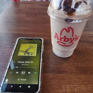 Arby's gave me a Free Jamoca Shake for My Birthday next month Yo!