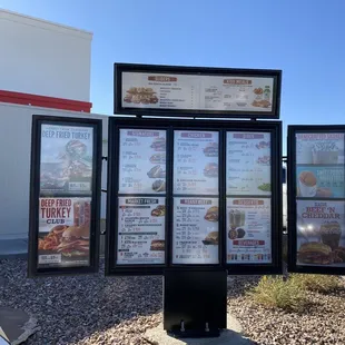 Drive Thru Menu