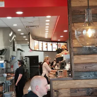 Boss lady jumped right into work at a moments notice...great leader.