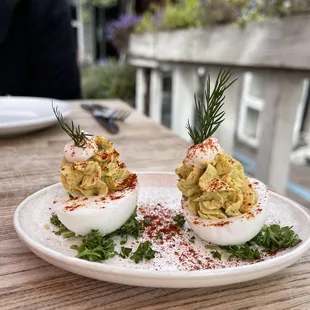 Deviled eggs