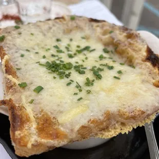 French onion soup: good