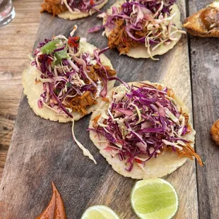 Duck tacos: ok, could use more flavor