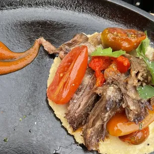 Short rib taco: not good