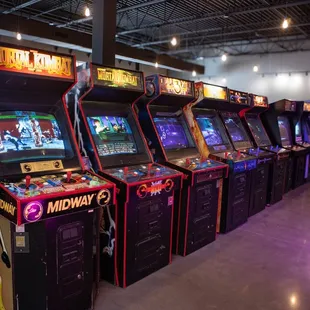 Retro Arcades at Arcade 92