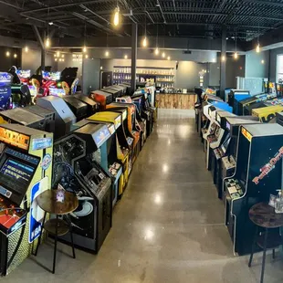 Modern and Retro Arcades at Arcade 92