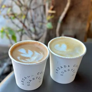 Mocha Latte &amp; Miso Caramel Latte(special for the day)