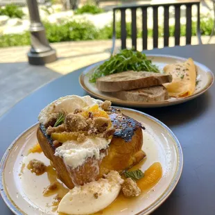 Carrot French Toast &amp; French Omelet