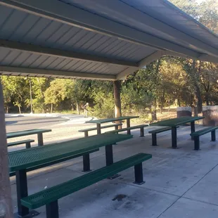 Covered picnic area