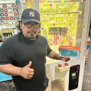 Most recent Barber Cut Lite winner a Nintendo Switch lite