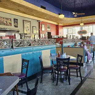 View of the front of the restaurant (taken from the rear)