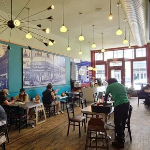 This is where they extended to next door but failed to improve the kitchen, Everyone suffers for it