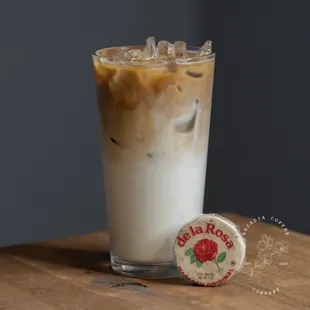 The Mazapan Latte. This latte pairs the rich, nutty flavor of peanuts with a chocolaty blend that features hints of candied fruit.