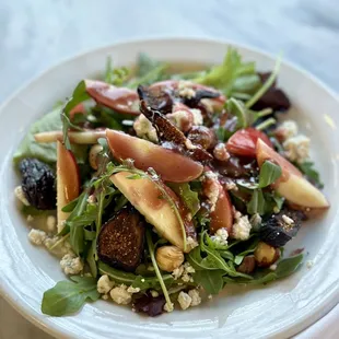 Waldorf Salad with Blue Cheese and Figs