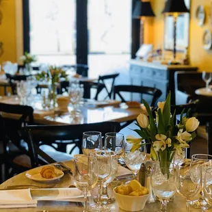 View from the table in our Estancia dining room